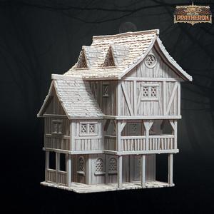 Fishing Village at War - Tavern (Original)