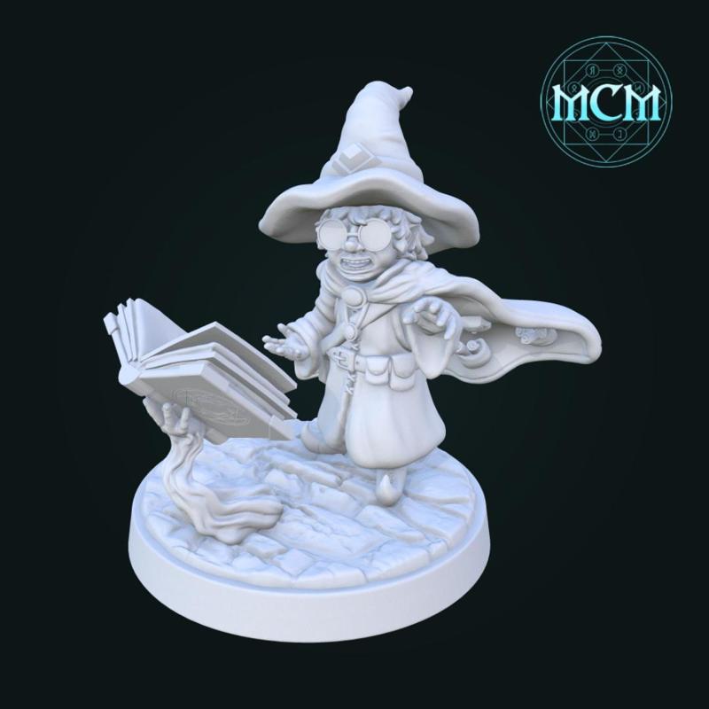 Gnorbit, Scholarly Gnome Wizard