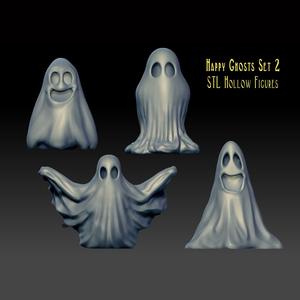 Happy Ghosts Set 2