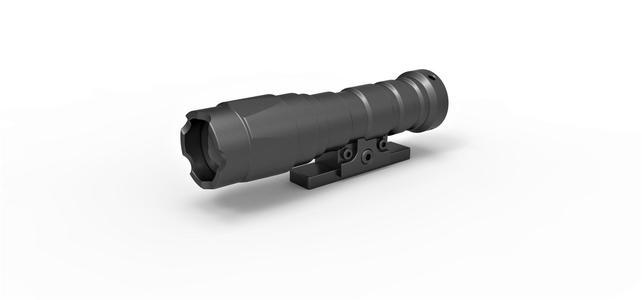 Flashlight for cosplay blaster