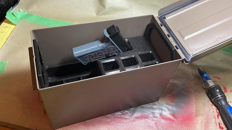 Ammo Can 9mm Range Day Organizer