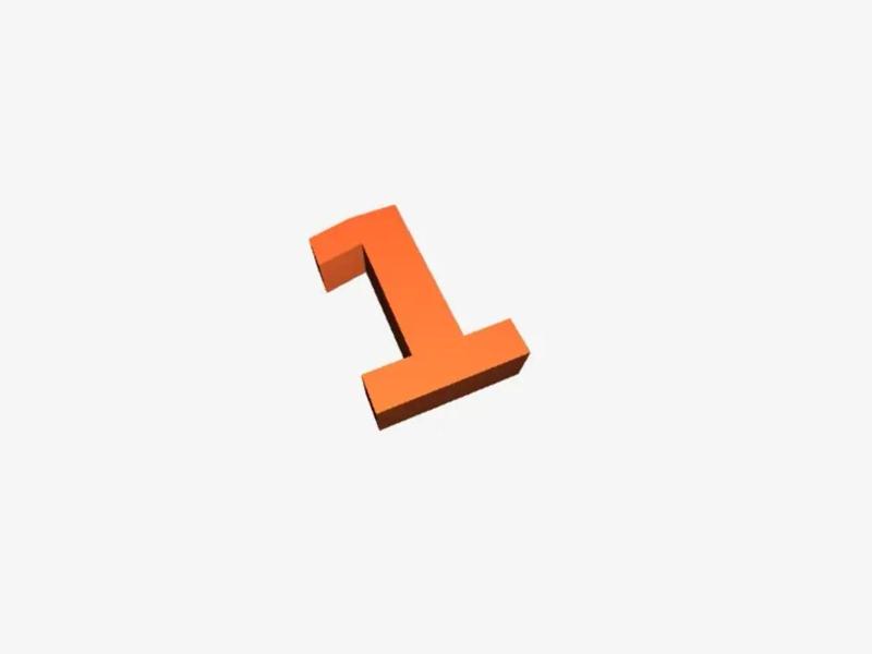 Alphabet Number 1