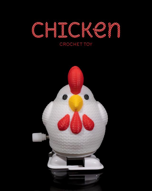 Chicken Crochet Toy 