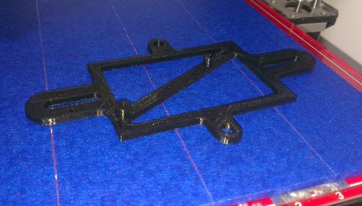 Minimal VESA mount for Rpi B V2