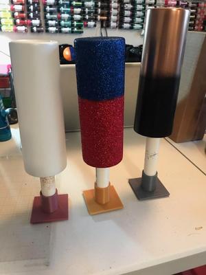 Tumbler drying base