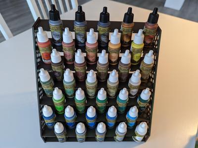Miniature Paint Bottle Stand (honeycomb)