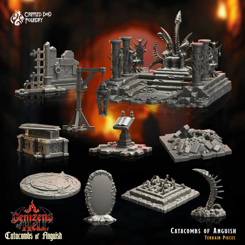 Catacombs of Anguish Terrain Pieces
