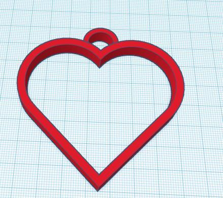Heart ornament