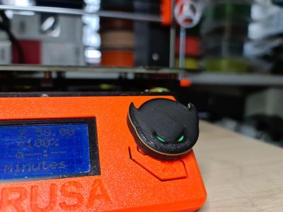 LCD knob alien
