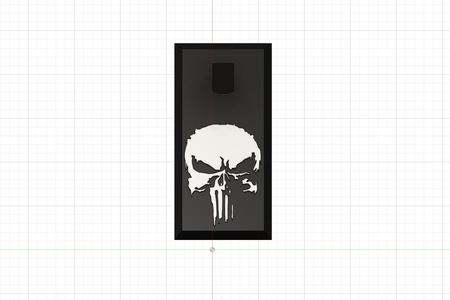Glock Pistol Stand Punisher Logo 2