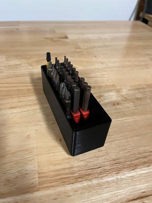 Tall Bit Holder Gridfinity