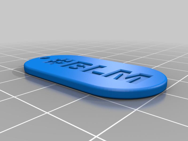 #BLM Keychain