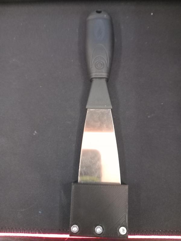 scraper holder