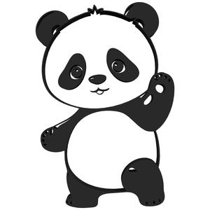 Cute panda