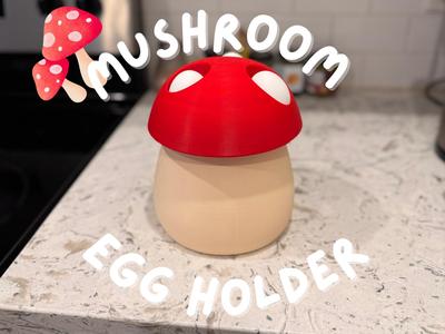 mushroom egg holder