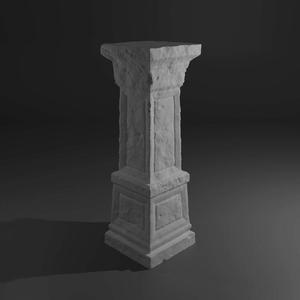 28mm Dungeon Pillar