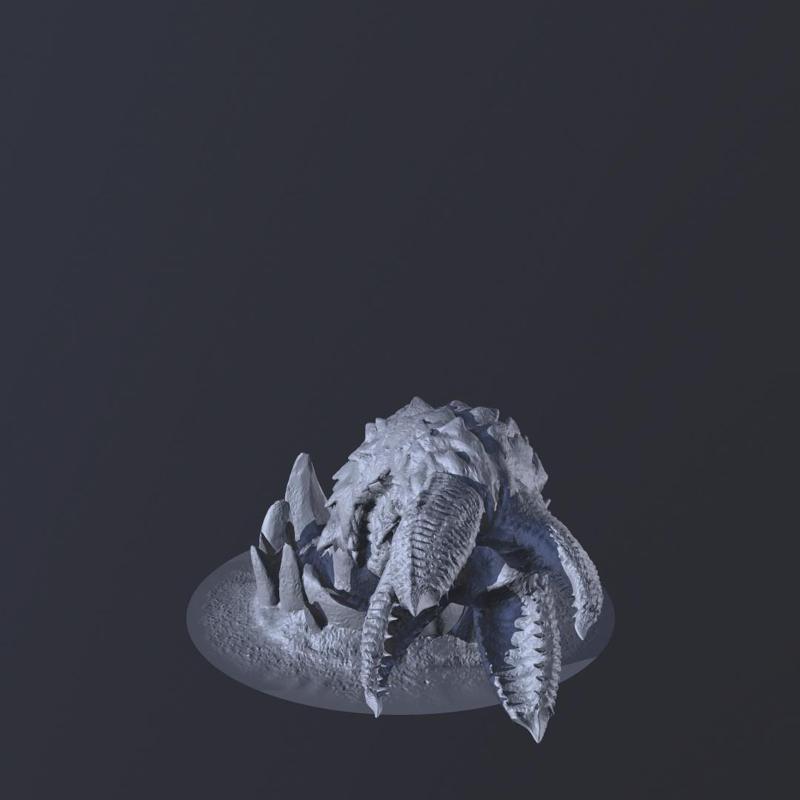 Worm Monster Miniature #14