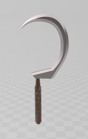 Death's Sword Staff from Puss and Boots