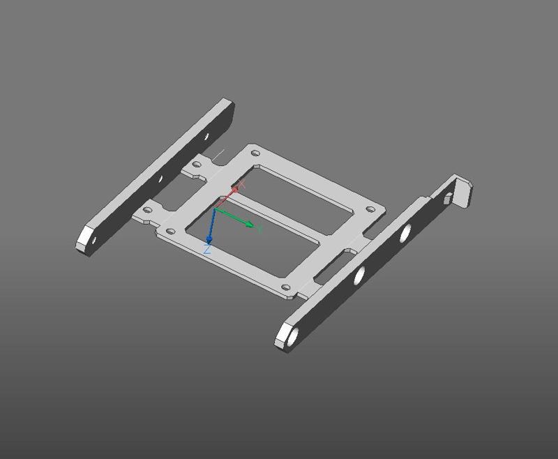 SSD/HDD tray for CoolerMaster HAF X 942