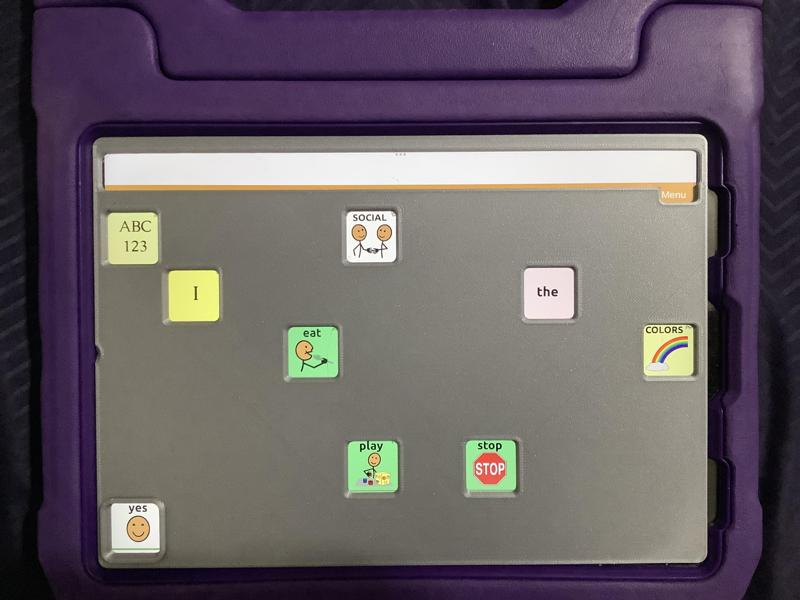 Air 5 Touch Chat WP60 Keyguards