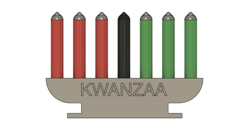 kwanzaa candles decoration