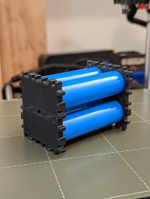 Modular 18650 Battery Caddie
