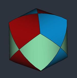 3D Cylinder Intersection Geometry