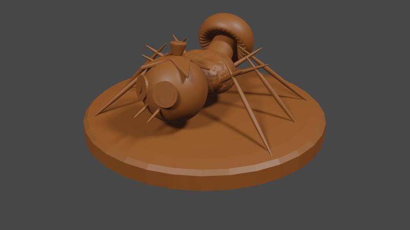 Bugsnax inspired, Shiskabug, Tabletop DnD miniature