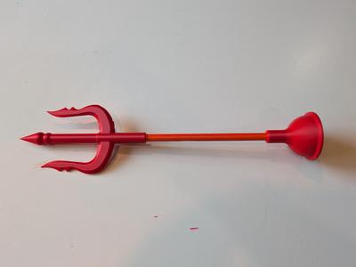 Poseidon's Plunger/Trident (Pencil holder)