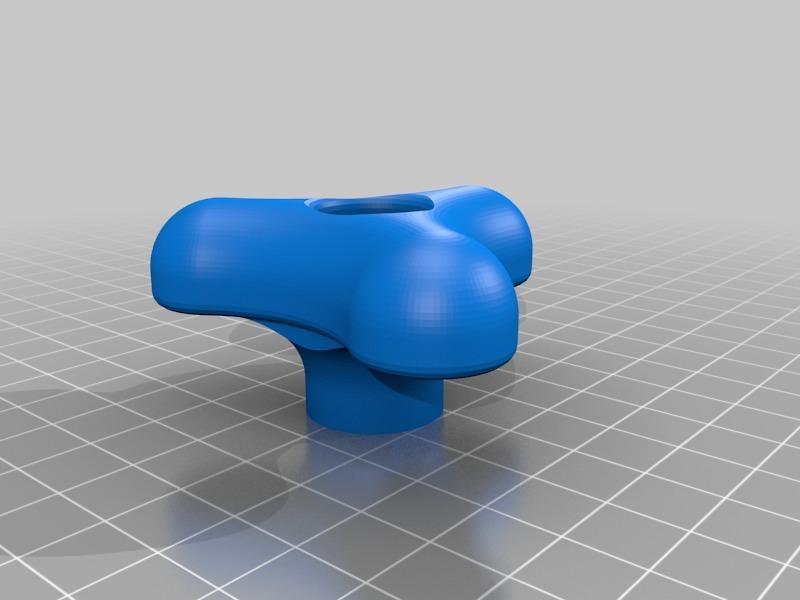 Curvy Star Knob V3 1/4