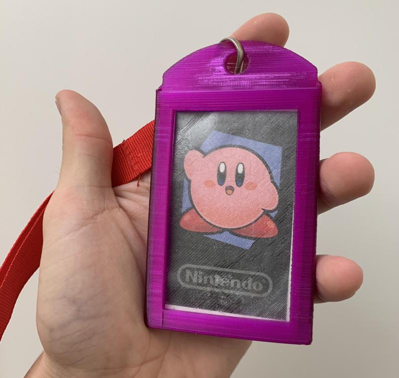 Lanyard Wallet with ID Pocket (Fully 3D printed)