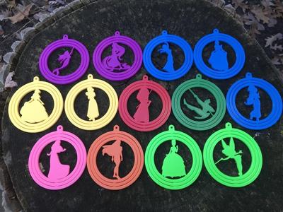 Princess ornaments