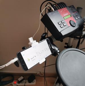 Yamaha DTXPlorer Phone Holder