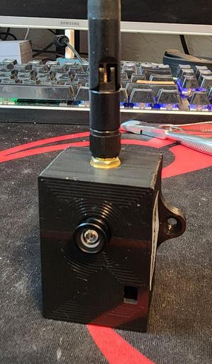 ESP32 CAM enclosure for antenna.