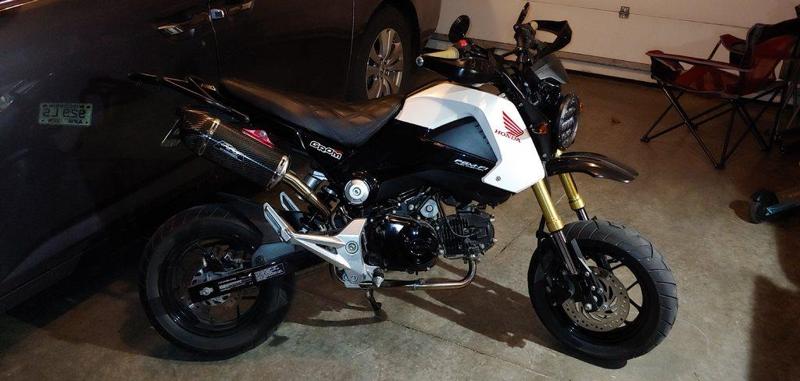 Grom Off-Road Fender Setup