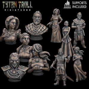 Curse of Strahd - Mini Bust Pack 03 [Pre-Supported]