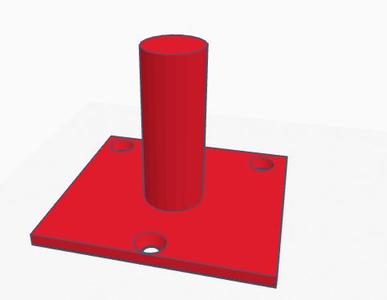 wall mounted filament holder