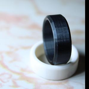 Simple Beveled Ring