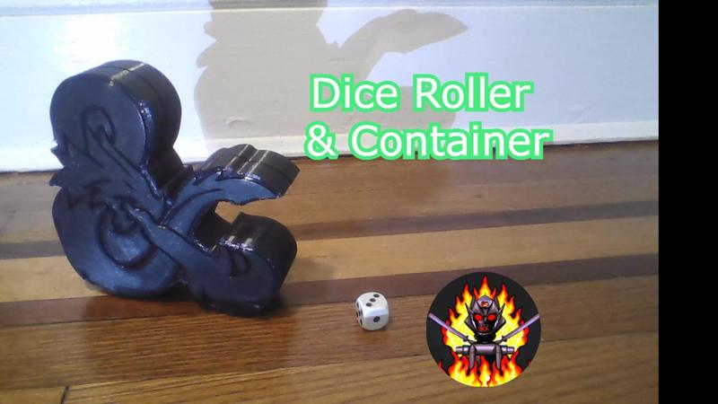Dice Container & Roller