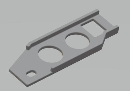 Tamiya falcon battery strap