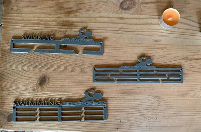 Medaillenhalter für Wand