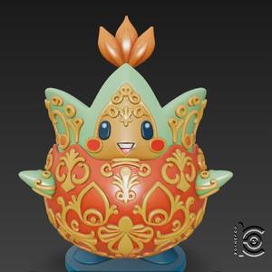 Royal Bloom Spirit - 3D Model for Printing