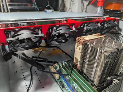 Inter-Tech 4U-4408 Disk fanshroud