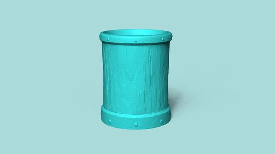 Vase 03 with Plate - Simple Plant Pot - Home Decor