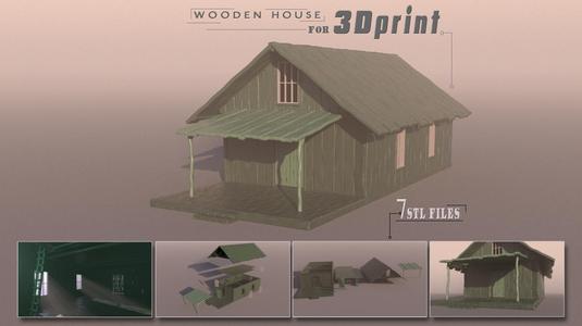 wooden house