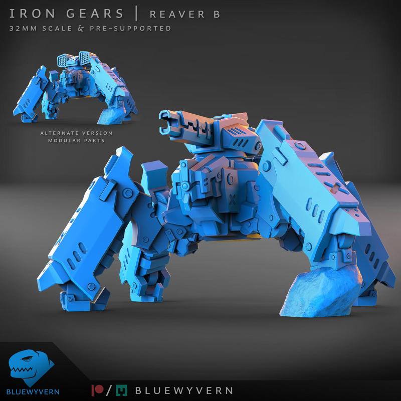 Iron Gears - Reaver B (Modular)