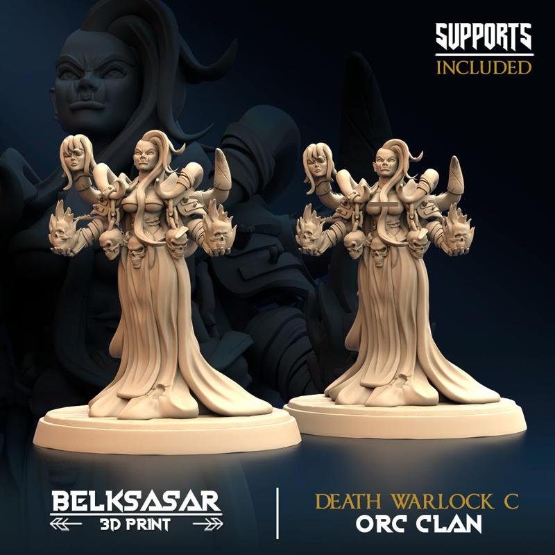Orc - Death Warlock C All Variants