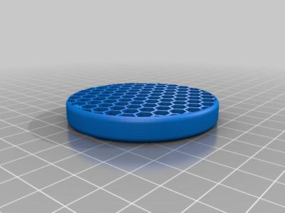 Replacement filter for vented masks