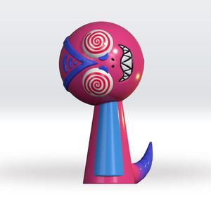 Sprunki Gekie Horror Mod STL 3D Multicolor 3mf 3D Model