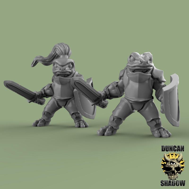 Frog Folk Fighters (Pre Supported)